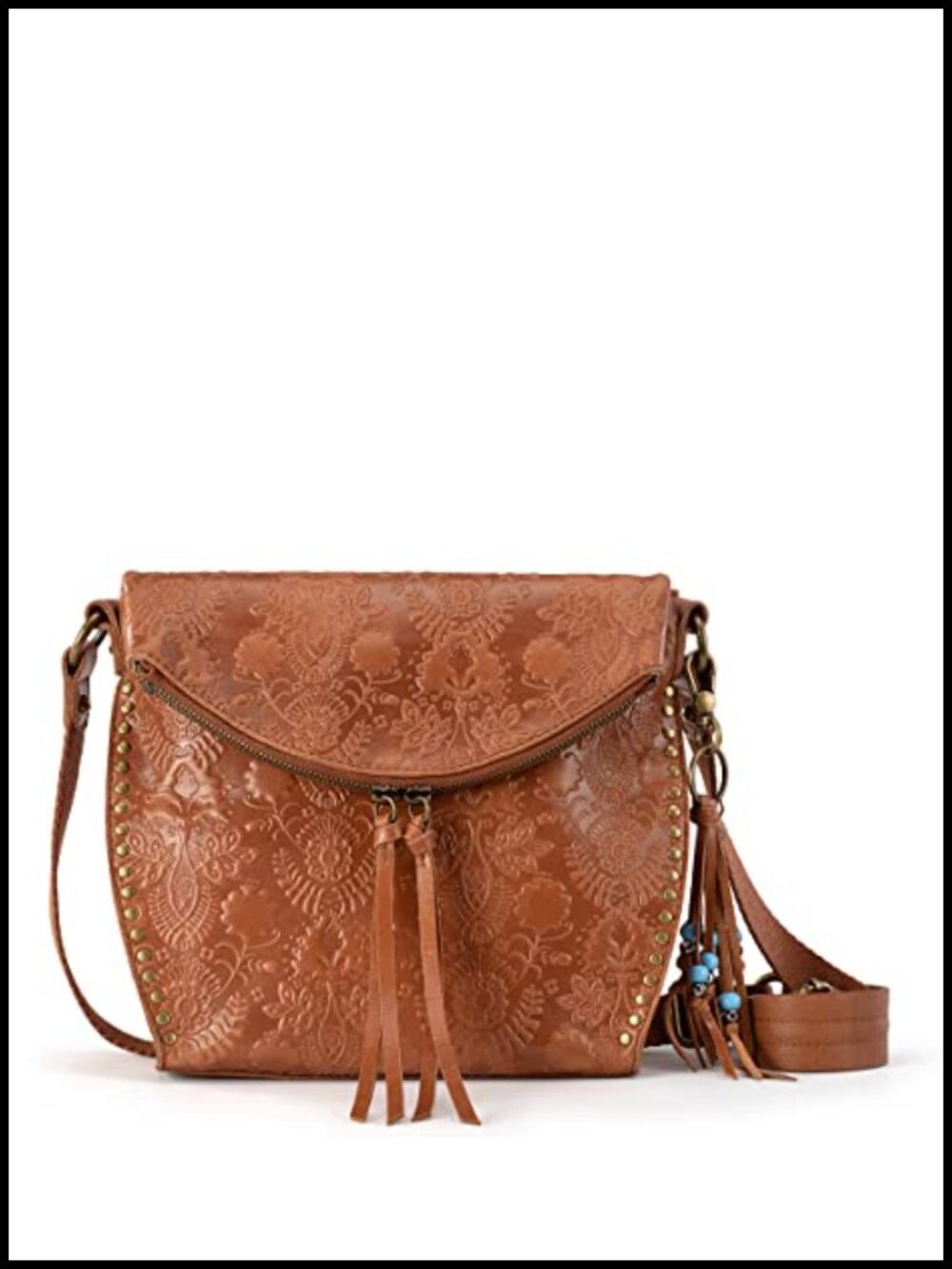 Leather Crossbody Bag Adjustable Strap Satchel Purse Travel